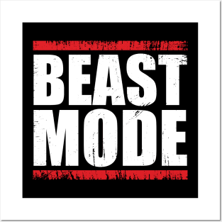 Beast Mode Posters and Art